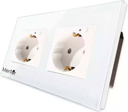 Power Socket Wi-Fi White 1pcs