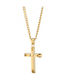 Crucifix Bărbat Lanț Art 01175 Oțel 316l Placate cu aur