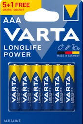 Varta Longlife Power AAA 1.5V 6Stück 01.001.0161