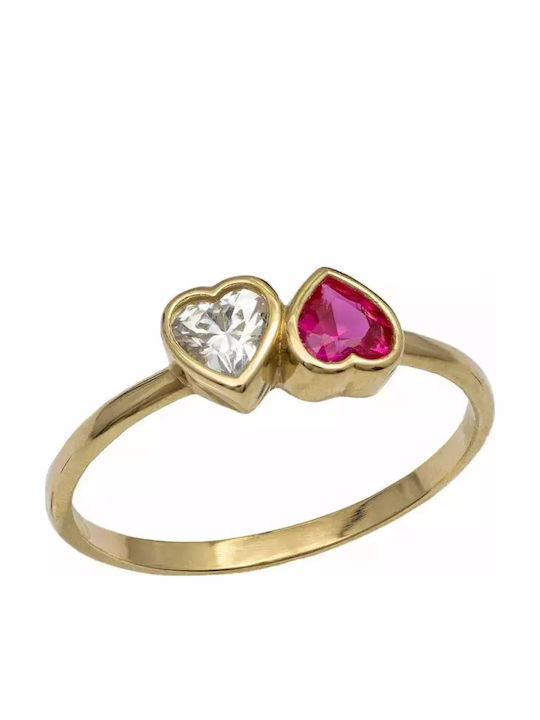 Damentagerring Gold 14K