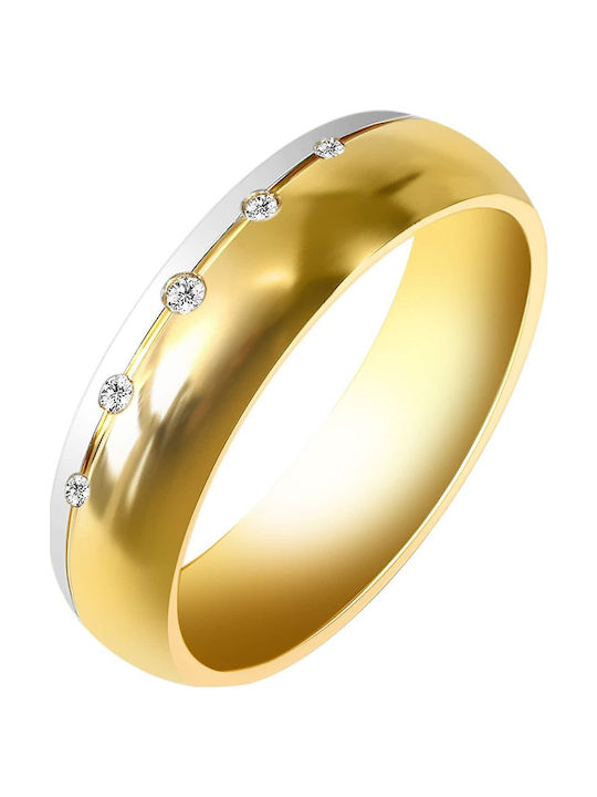 Damen Ring Spinner aus Stahl