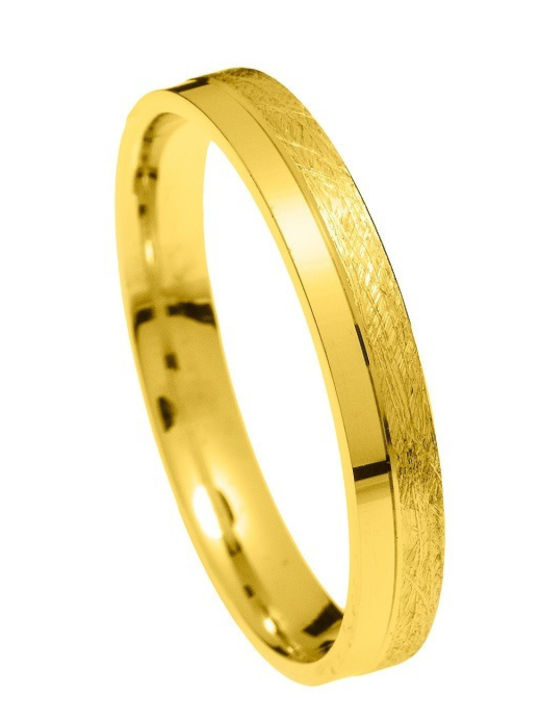 Set Couple Gold Rings 9 Carats Stergiadis S175