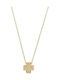 Necklace Gold Cross Klxr562 14 Carats
