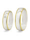 Set Bicolour 14K Wedding Rings Wd51550ia