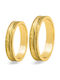 Set of 14K Gold Wedding Rings 85-35
