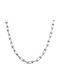 Ruin Chain Silver 6mm Αλυσίδα Λαιμού Ανοξείδωτο Ατσάλι 316l 40 Cm