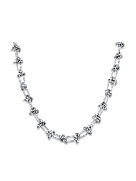 Havoc Chain Silver 6mm Neck Chain Stainless Steel 316L 55 cm