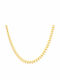 Arrow Chain Gold 6mm Neck Chain Stainless Steel 316L 50 cm