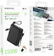 Borofone BJ70A Power Bank 15000mAh 20W with USB-A Port and USB-C Port Black