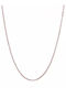 Women's Thin Chain Steel 316L Rose Gold Art03502