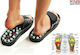 Reflexology Sandals Slippers Unique Source of Health Wellness See Related Video