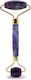Ρολό Μασάζ Προσώπου Ορυκτό Αμέθυστος Amethyst Anti-aging Face Roller