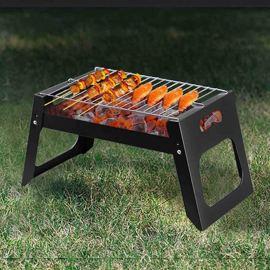 Mini Portable Charcoal Grill Folding 36x22x18cm