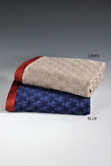 Down Town Home Beach Towel Blue 90x180cm.
