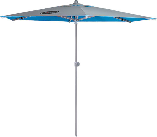 Campo Folding Beach Umbrella Diameter 2m with UV Protection and Air Vent Green