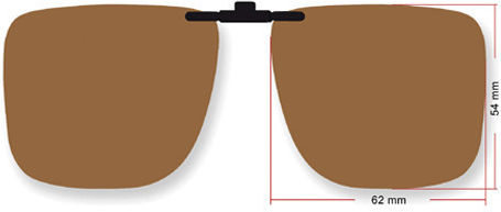 T-cook T.cook Clip On Sunglasses Brown 62x54 4282