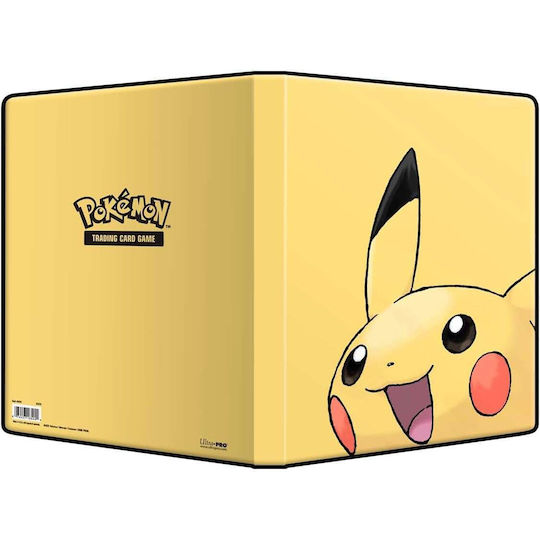 Ultra Pro Pikachu 9-Fächer Pokemon Bindemittel 9-Fächer Standardgröße Gelb