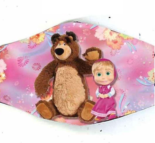 Детска Защитна Маска За Лице Masha E Orso 3