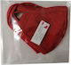 Kids Red Cotton Mask 2 Pieces
