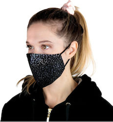 Schwarze Fashion Stoff Schutzmaske Für Erwachse...