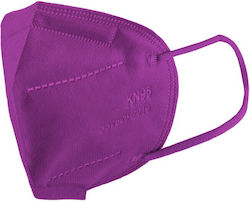 Μάσκα Προστασίας FFP2 Μωβ mask-KN95-10-(dprpl) ...