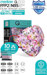 High Protection Mask FFP2/N95 Qzer April 10 Pieces