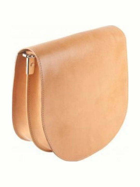 Bohemia By Kouros Leather Shoulder Bag Women's Leather A Quality 12 7 Natural