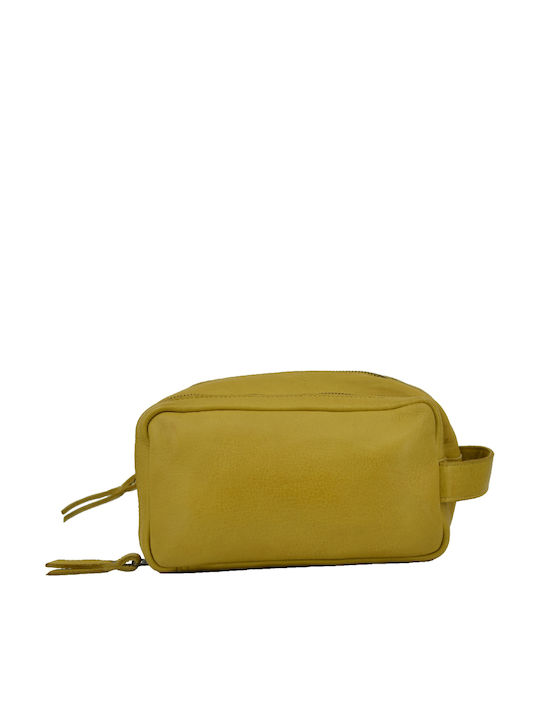 Leather 100 Leather Pouch-Necessaire Code 04-ba...
