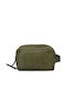 Leather 100 Leather Pouch-Necessaire Code 04-bag-ilbs-6004 Green