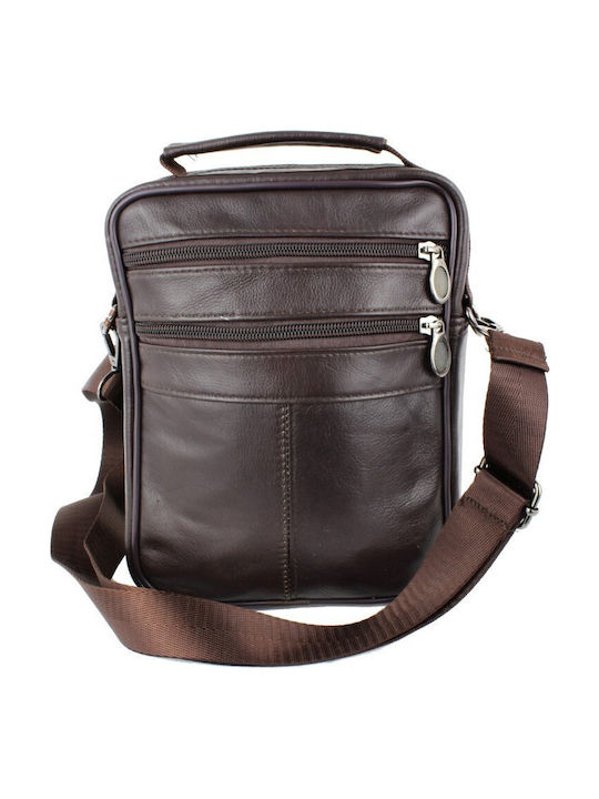 Herren Tasche Krempbar & Handgehalten Leder Braun Tsa.103.02.005 Annie307