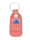 Leather-Metal Keychain Burgundy Subaru 7498-k
