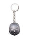 Marvel Comics Ant-Man Wasp Helmet Metallic Pendant Keychain Silver Ke283025ANW Keyring 10 Cm Grey