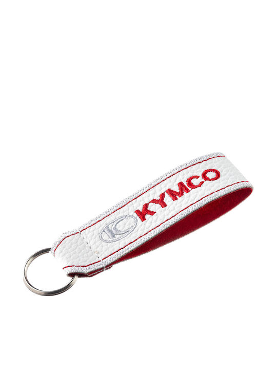 Μπρελόκ Kymco Τεχνόδερμα Άσπρο