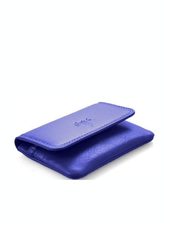 Leather Wallet-Key Holder Kion Ag-81 Blue