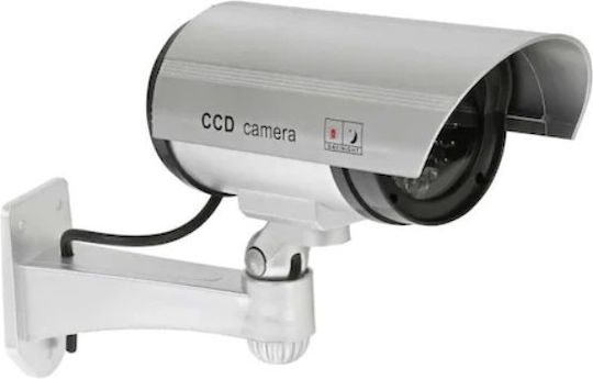 Foxmag24 Fake Surveillance Camera Outdoor Use Red Led Indicator Light