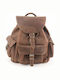 Kouros Herren Leder Rucksack-405 Nubuk