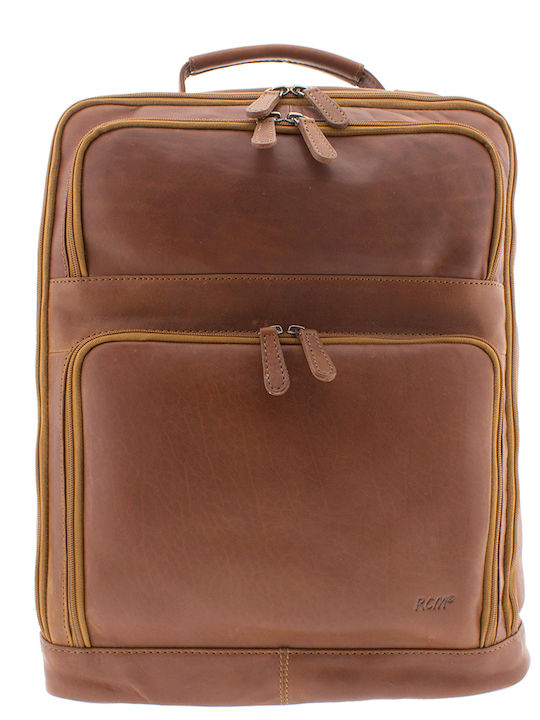 Rucsac Profesional Din Piele Rcm H43 Tabac maro
