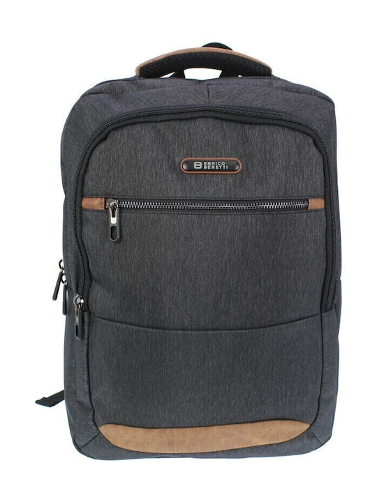 Επαγγελματικη Τσαντα Πλατης Backpack 30*40*9,5 Enrico Benetti Γκρι Tsa.101.02.03.034 62083