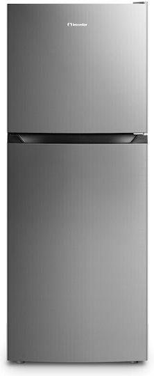 Inventor Ψυγείο Δίπορτο 197lt Total NoFrost Υ143xΠ55xΒ56εκ. Inox DPC143NFI