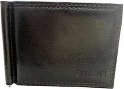 Ανδρικό Πορτοφόλι Money Clip Bossini Μαύρο