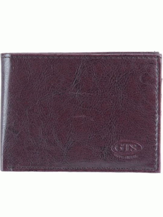 Men's Wallet Brown Artificial Leather ID Holder