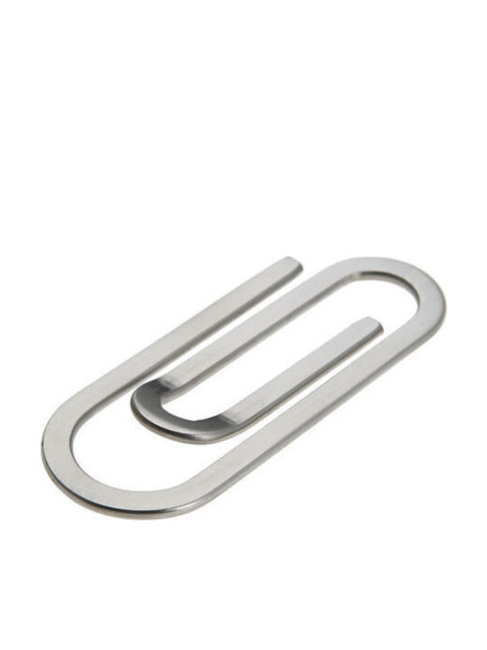 Stählerne Geldklammer Silber Mattes Design Verbindung