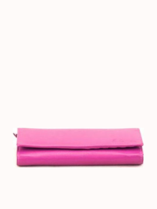 Kouros Leather Women's Wallet 8025 Magenta
