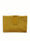 Women's Wallet Genuine Leather Excellent Quality Yellow