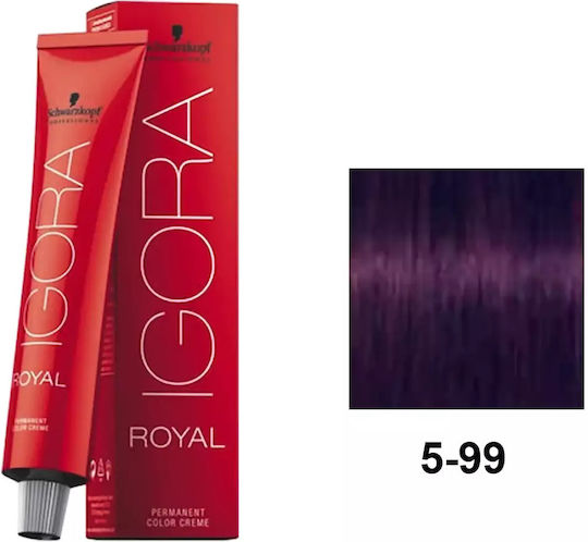 Igora Боя За Коса 60ml No 5-99 Светло Кестеняв Интензивен Виолетов