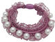 Hair Scrunchie Pearls Price Per Piece Lilac