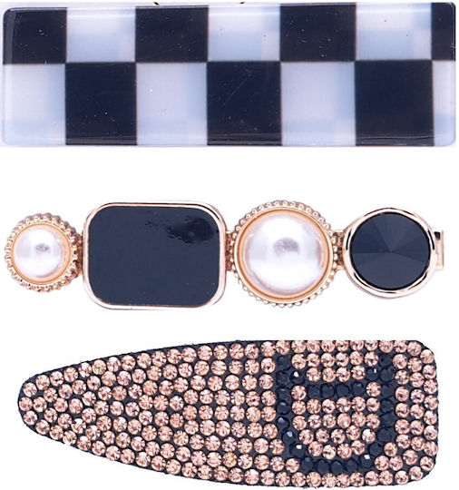 Set 3 Ace De Păr Clip Lungime 6,5cm 2
