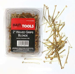 Hair Tools 2" Waved Grips Blonde 500 Τμχ 60521