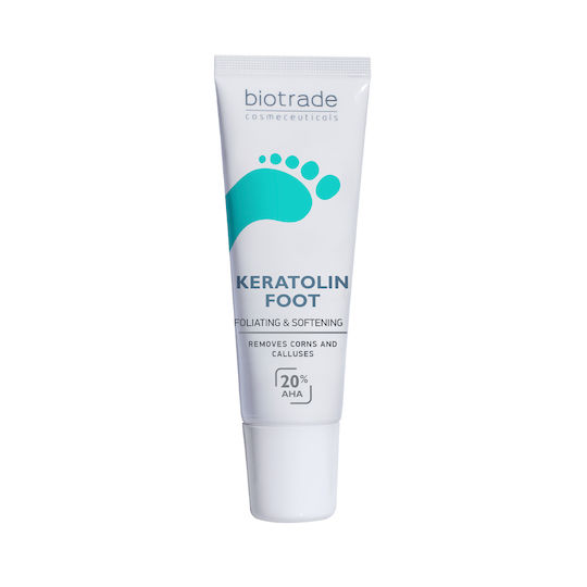 Biotrade Keratolin За Крака с 20% AHA Гел за Натъртвания и Мазоли 15ml
