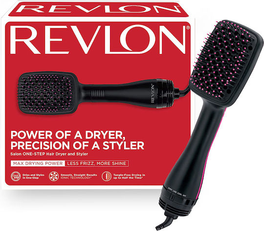 Revlon One-step Κεραμική Ηλεκτρική Βούρτσα με Αέρα για Ίσιωμα 800W